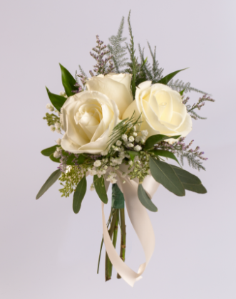 3 Flower Bouquet White